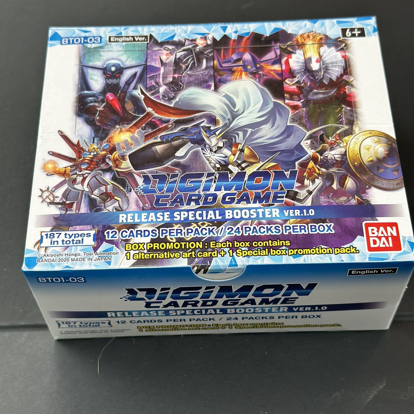 Digimon Card Game Booster Box Ver.1.0