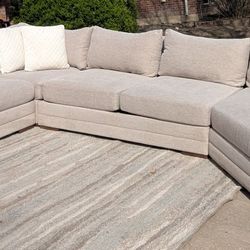 XL Grey Cuddler Sectional Couch, DELIVERY AVAILABLE!!