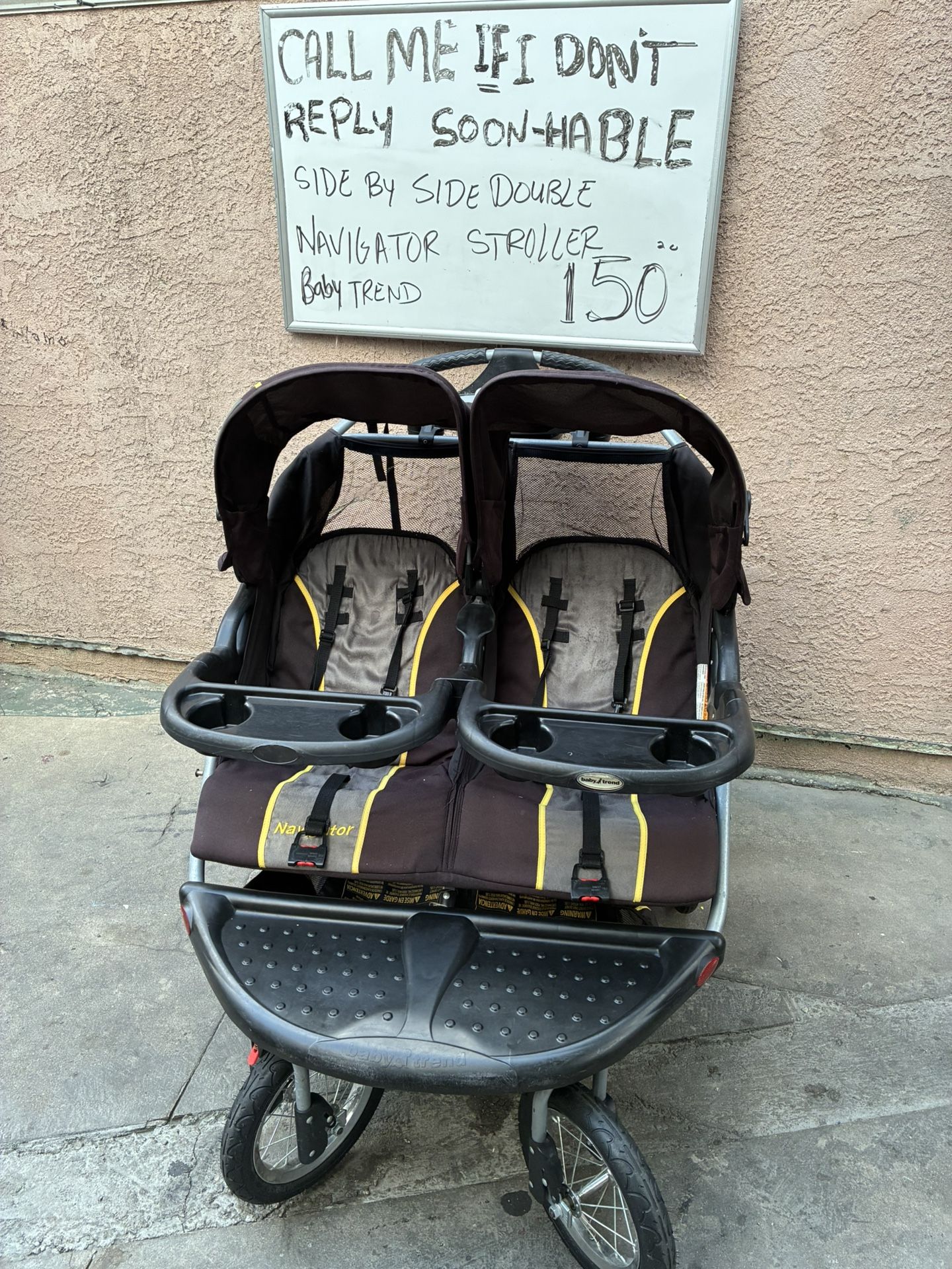 Baby You Rend Double Stroller