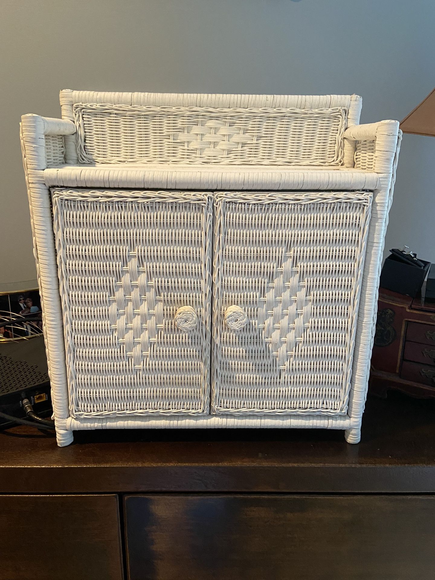 Wicker Cabinet