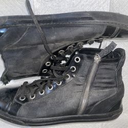 Louis Vuitton Damier High Top Sneakers