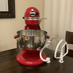 KITCHENAID PROFESSIONAL 5™ PLUS SERIES BOWL LIFT STAND MIXER - EMPIRE RED