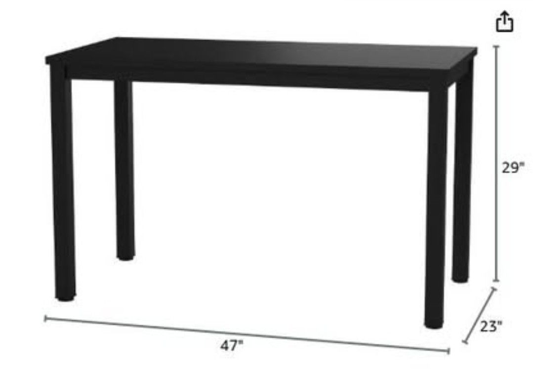 ⚡Durable Black Walnut Desk – Used, Excellent Condition! – Ready to Use