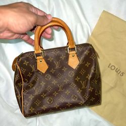 LOUIS VUITTON MONOGRAM CANVAS SPEEDY HANDBAG