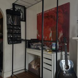 2 Shelf Storage rack (black) $80 OBO