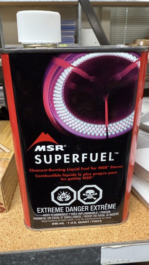$10 White Fuel For MSR Stoves
