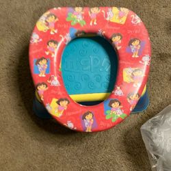 Girls Potty Seat & Stool