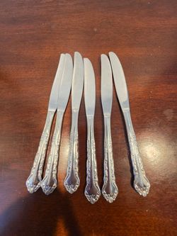Northland / Oneida Made In KOREA KNIFE SET OF 6 STAINLESS STEEL