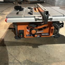 10 In. Portable Jobsite Table Saw (no Stand)