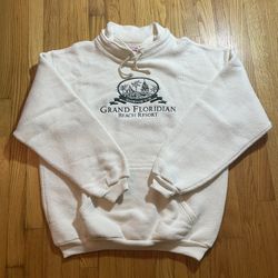 Vintage DISNEY GRAND FLORIDIAN BEACH RESORT Sweatshirt Size XL MICKEY INC USA