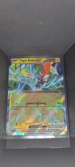 Tapu Koko EX Pokémon Card 051/159 Holo