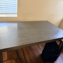 Grey Kitchen Table