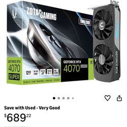 Zotac 4070 Super 12 Gb 