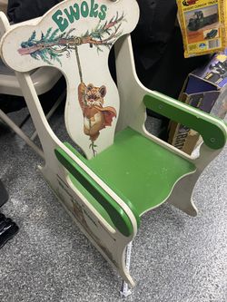 Rare Vintage Star Wars Ewok Rocking Chair