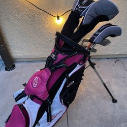 U.S. Kids Golf Ultralight 51 Complete Set | 8 Clubs + Bag | Ages 7-10