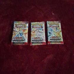 Pokemon Prismatic Evolutions Booster Pack 