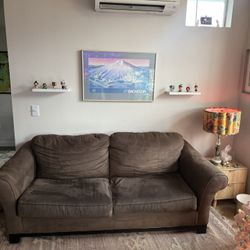 Brown Comfy Couch