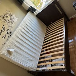 IKEA Twin Bed In Fair Condition With Mattress 