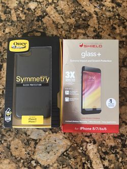 OtterBox Symmetry and Glass screen protection