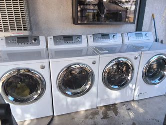 LG washer and dryer
