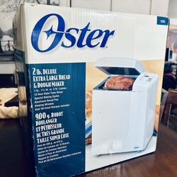 OSTER Extra Large Bread & Dough Maker Machine -Model 5839 (NEW Open Box Never Used) Up to 2lb Breads