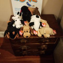 Beanie Original Baby COLLECTION All Dogs