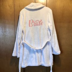 White Bride Robe - size S