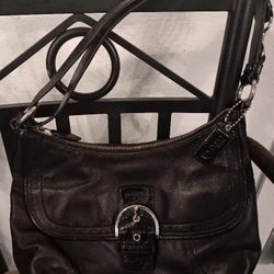Coach SoHo Flap Duffle Black Bag E1273-F19580