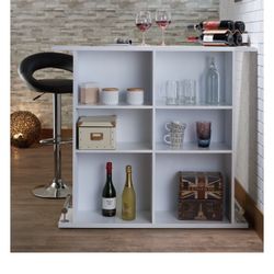 ACME Kite Bar Table, White