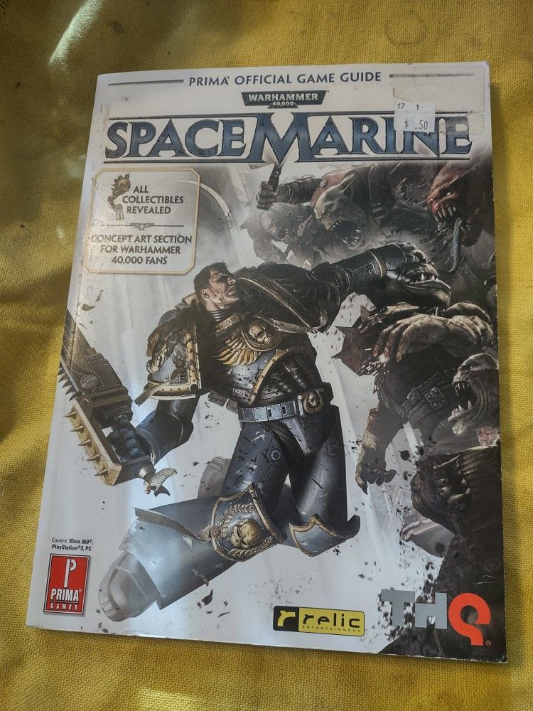 Premia Strategy Book For Warhammer 40,000 Space Marine Great Shape Must Have
