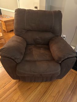 Chocolate couch and chair