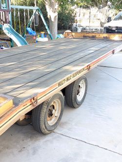 24k Gvwr Flatbed Dovetail Trailer