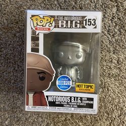 Funko Pop Notorious Big with Champaign #153 Hot Topic LE 5000