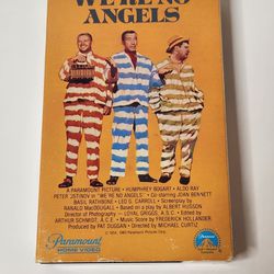 We're No Angels VHS Humphrey Bogart, Peter Ustinov 1954 Comedy