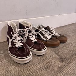 Old Skool Vans + Sk8-Hi