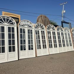 7-antique Glass Doors 49x106 Each Cash $2950