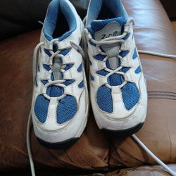 Z- Coil Freedom Classic Pain Relief Orthotic White Leather Women's Size 8 Women's 