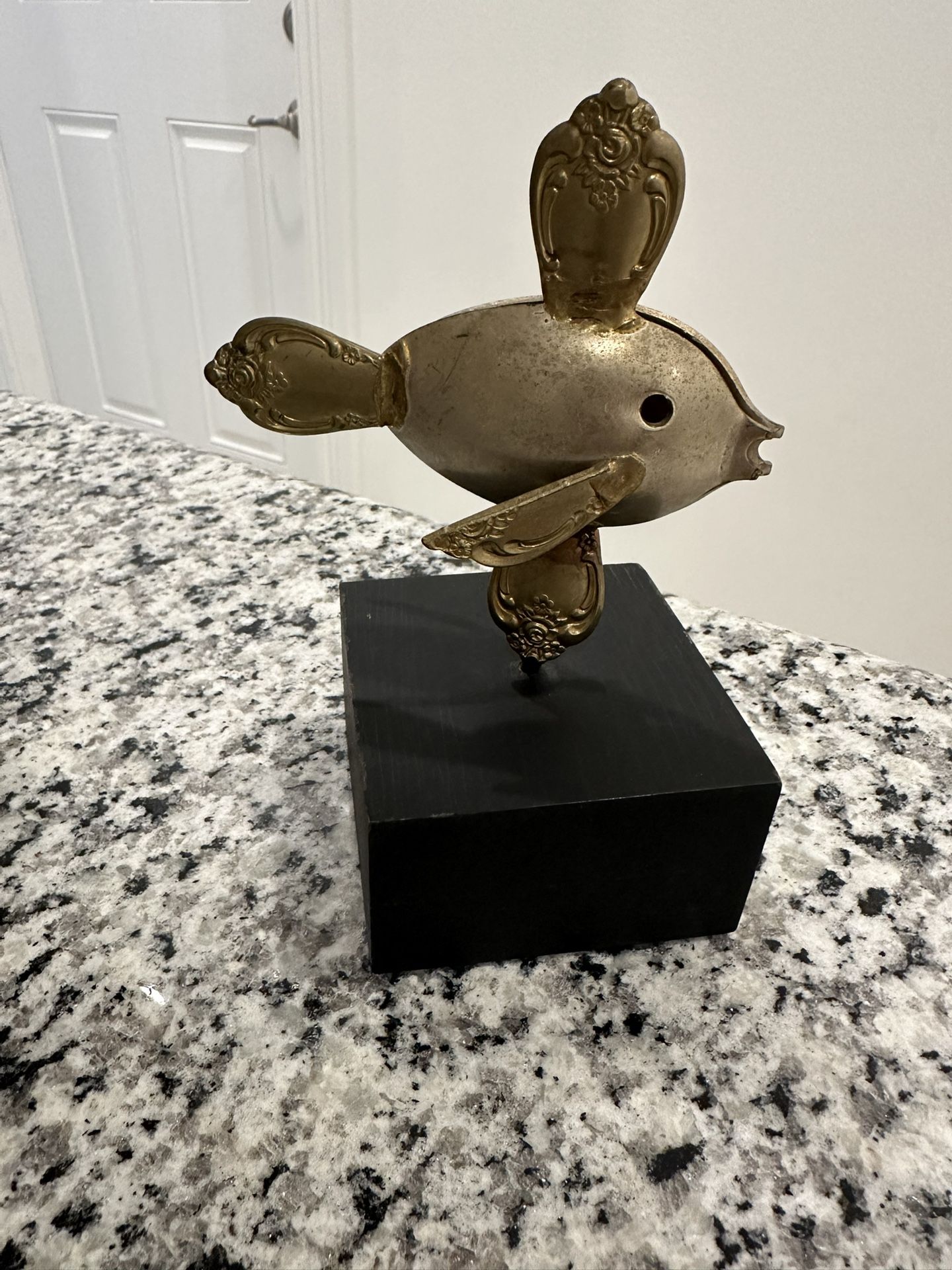 Fish Sculpture From silver spoon