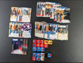 Star Wars Destiny LOT - 53 Cards & 19 Dice & 3 Promos - Legendary, Rare, Promos