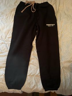 Essentials NEVER WORN Pants(MENS MEDIUM) BLACK