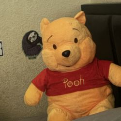 Weighted Winnie The Pooh Got Him For 45 In Good Condition Still Brand New Want 35