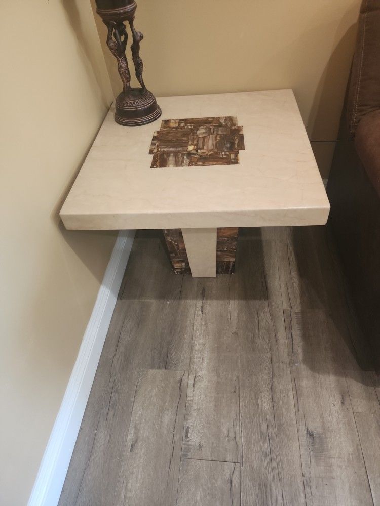End Table,  Marble
