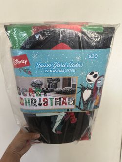 Nightmare Before Christmas Yard Sign