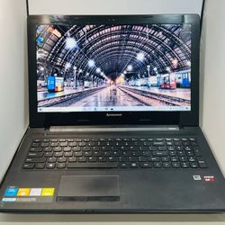 Lenovo 15” 80E3 AMD A8-6410 16GB RAM 256GB SSD Windows 10 Fully Functional