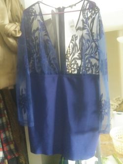 New Royal Blue Dress