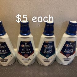 Crest 3d White Gum Rescue Mouthwash 