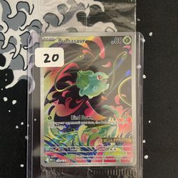 Bulbasaur Mega Evolution Stamped Promo Sealed