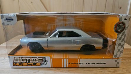 JADA BIG TIME MUSCLE 1970 PLYMOUTH ROADRUNNER 440 1:24
