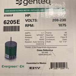 6205E Blower Motor