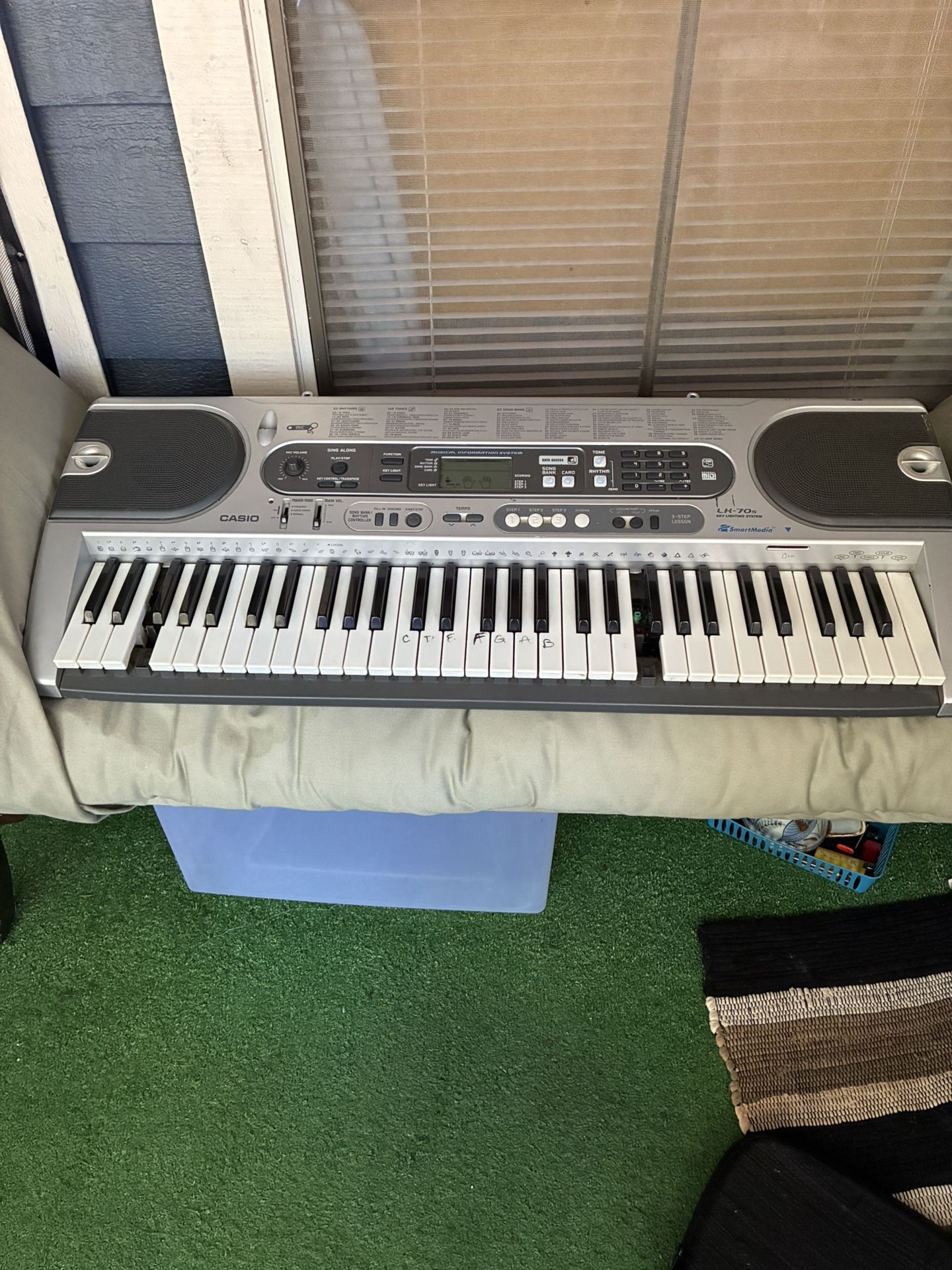 Large Keyboard With Key Lighting System